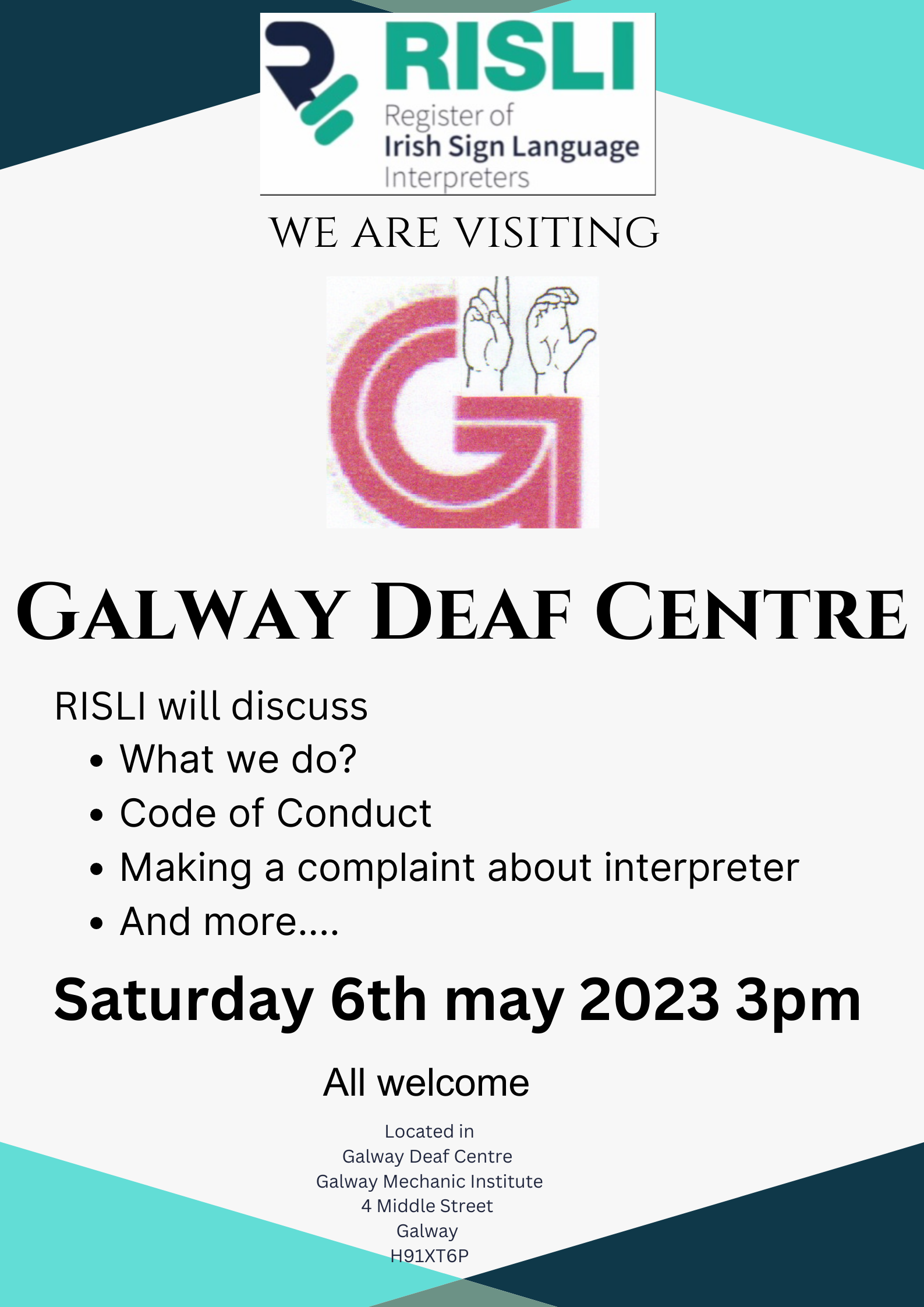Galway Deaf Centre Visit